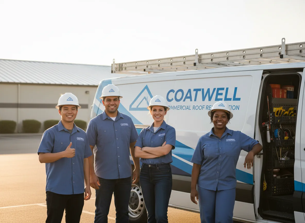 Commercial roof coating company in Carleton, MI